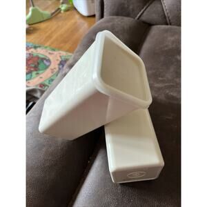 VTG Tupperware Butter Cheese Keeper Container Tray Insert Lid 1827-3 Made In USA